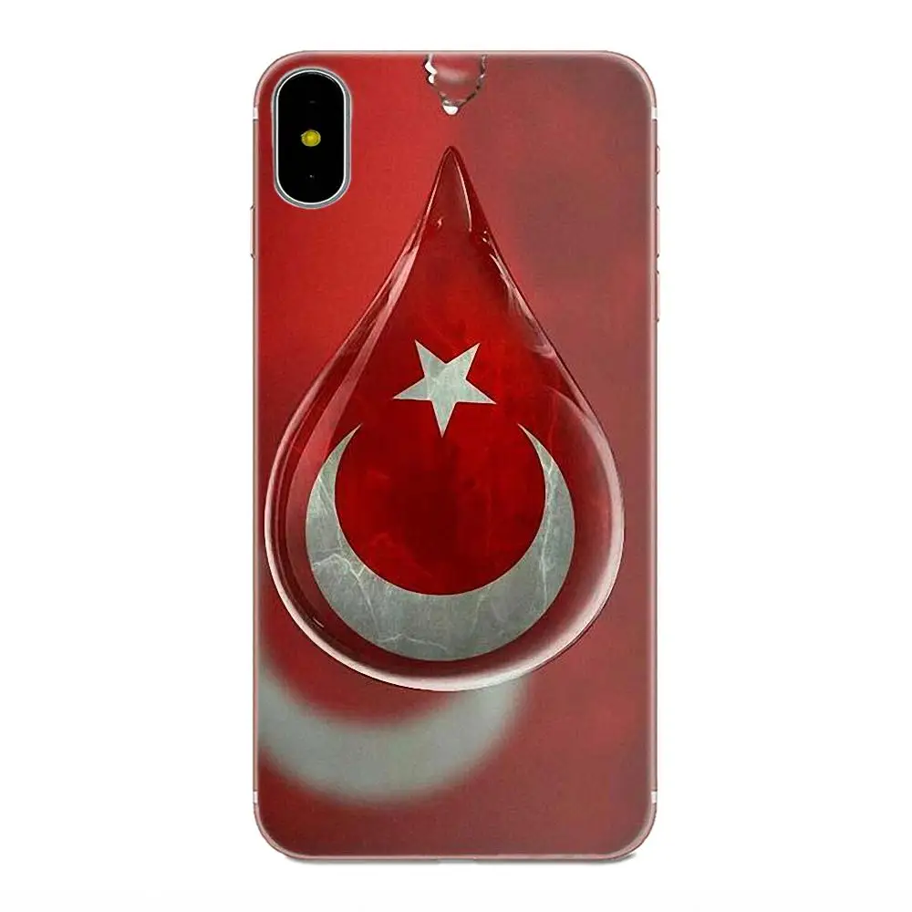 Модный силиконовый чехол с флагом Турции для Huawei P7 Honor 4C 5A 5C 5X 6 6C 6A 6X 7 7X 8 9 V8 V10 Y3II Y5II