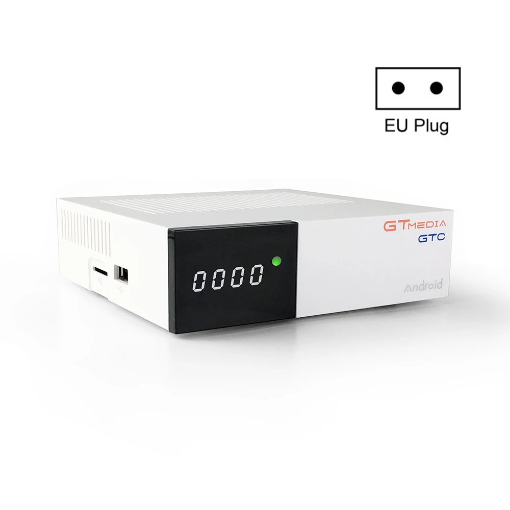 GTmedia GTC-цифра спутниковый телевизионный ресивер DVB-S2 DVB-C DVB-T2 ISDB-T Amlogic S905D для Android 6,0 ТВ контейнер под элемент питания 2 Гб Оперативная память 16 Гб Встроенная память BT4.0