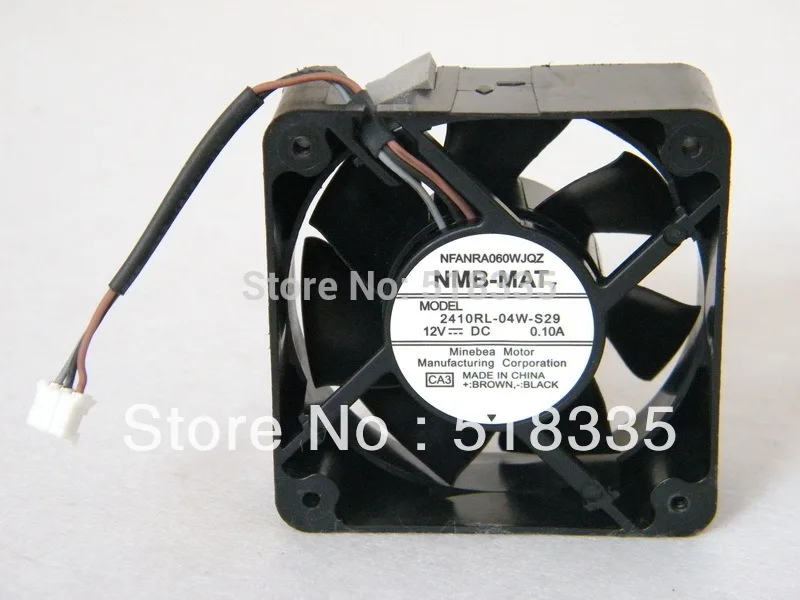 Оригинальный Для NMB 6025 6 см 2410rl 04w s29 12v 0.1A strengning масляный тихий серверный инвертор
