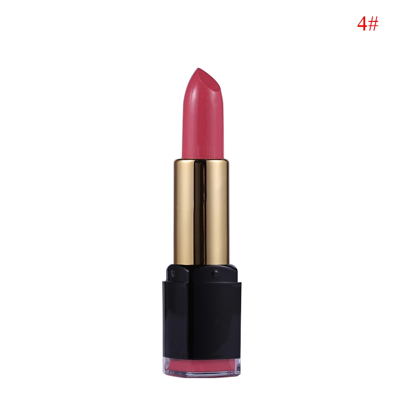 04 Вечерние матовые губные помады queen Velvet Nourish Smooth Batom Nude Makeup очаровательные сексуальные водостойкие металлические мерцающие косметические средства - Цвет: 04