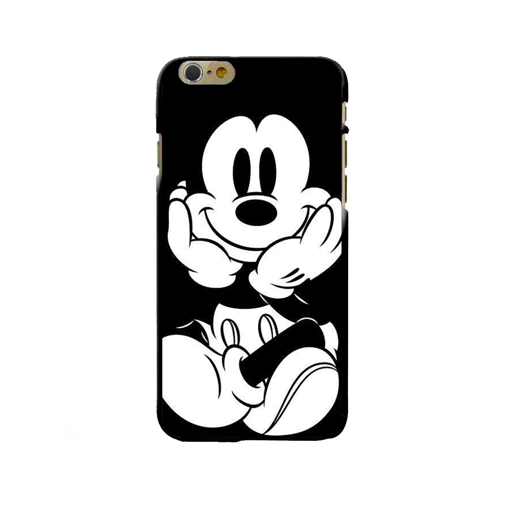 Minnie Mickey Mouse For iPhone X 5 5S SE 6 6S 7 8 Plus Case Fashion Cartoon Couple Lovers Funny Phone Soft TPU Cover Coque |