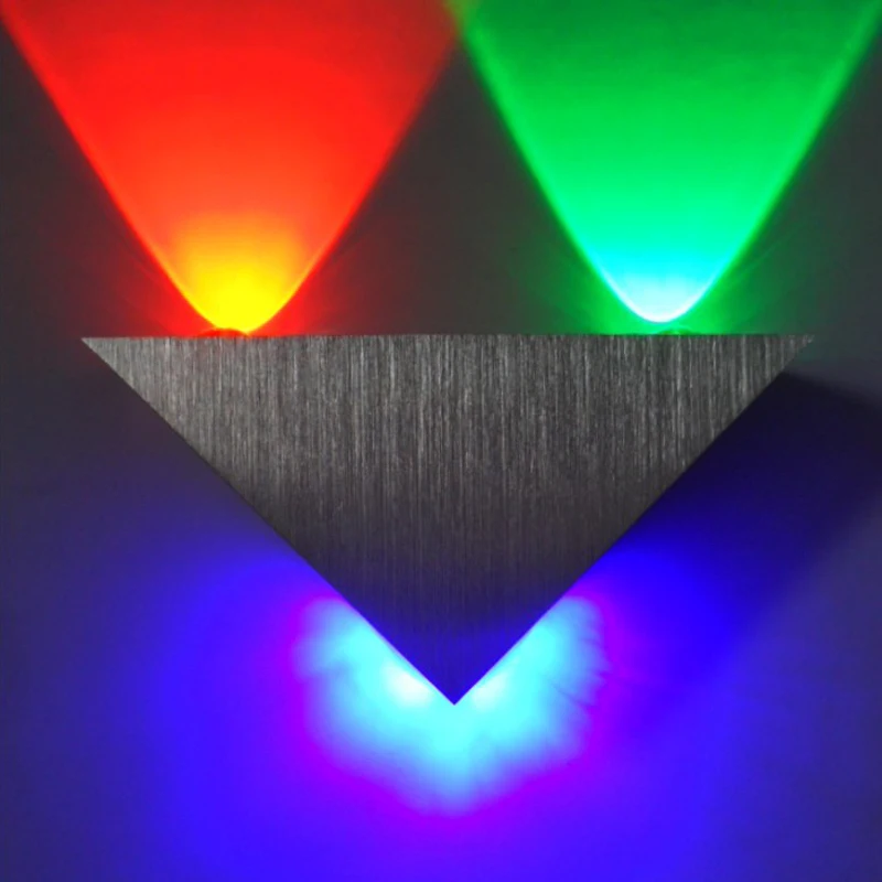 Современный светодиодный настенный светильник 3 Вт 5WAC85-265V модное украшение для
