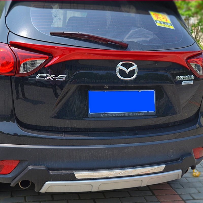 CX-5 ABS Неокрашенный Праймер задний Средний спойлер крыло для Mazda CX 5 2012-2016 |