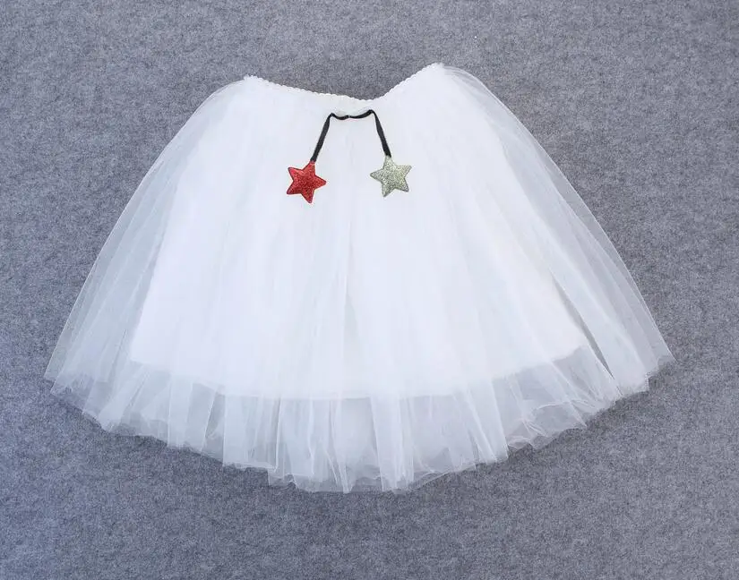 Красивые пышные юбки для девочек 1–10 лет мягкие 3-слойные тюлевые детские