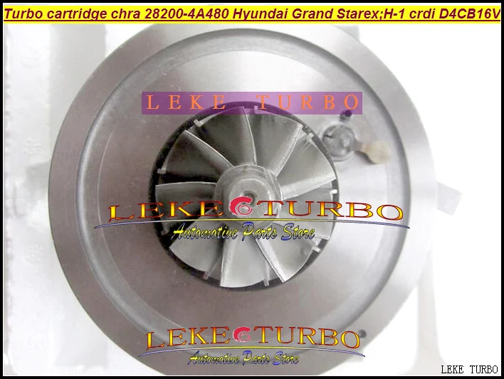 Турбокомпрессор CHRA BV43 28200 4A480 53039880145 53039880127 Для Hyundai Grand Starex CRDI л D4CB 16 В л.с.|cartridge