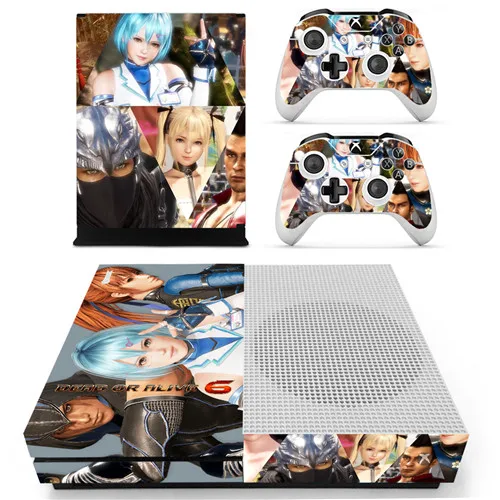 Игра Dead or Alive 6 наклейка на кожу для Xbox One S консоль и контроллеры для Xbox One тонкая кожа стикер s винил - Цвет: Ys-xboxoneS-2085