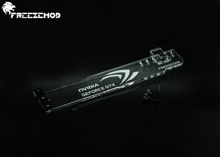 Держатель freezemod для полного покрытия видеокарты блок PCI бит Поддержка нагрузки RGB светильник pc Кулер воды. QJD-V1