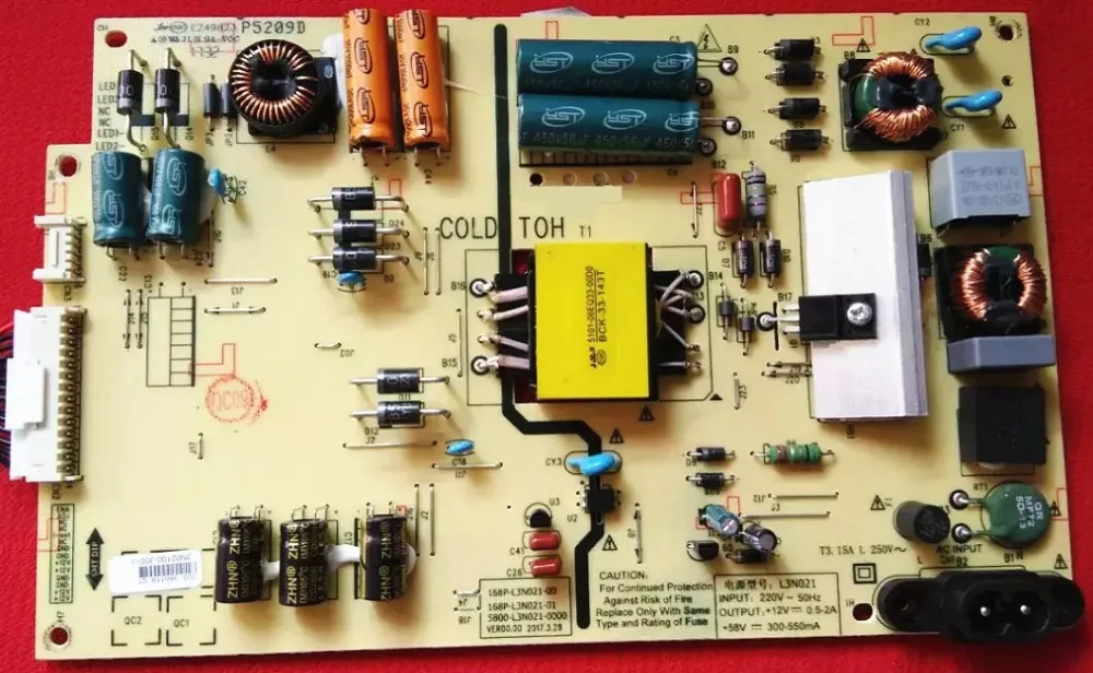 

Original 40G6A Power Supply Board 5800-L3N021-0000 168P-L3N021-00/01 Speaker Accesories