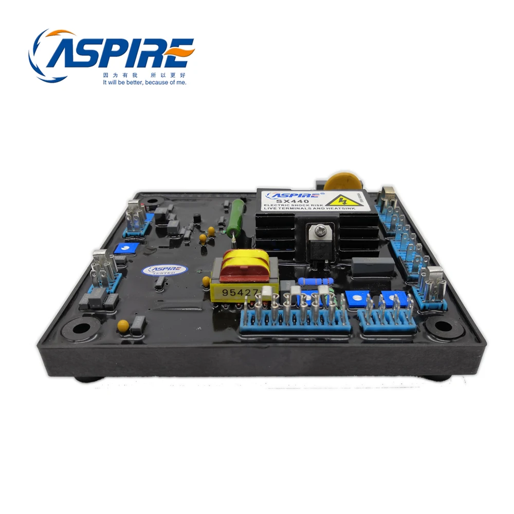 Aspire панель управления генератором AVR SX440 автоматический регулятор напряжения для