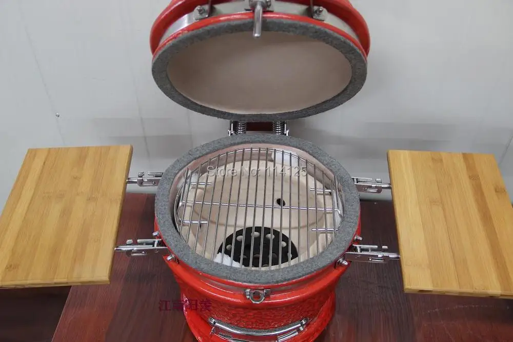 12 ''керамический круглый kamado bbq
