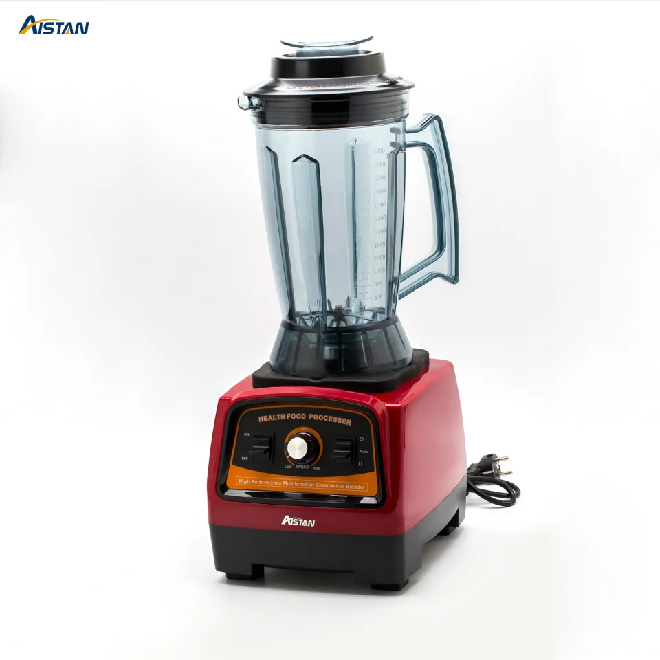 Red A7400 кухонный блендер, миксер мощный 2800W Еда блендер миксер материал, не содержащий BPA Еда процессор - Цвет: Red