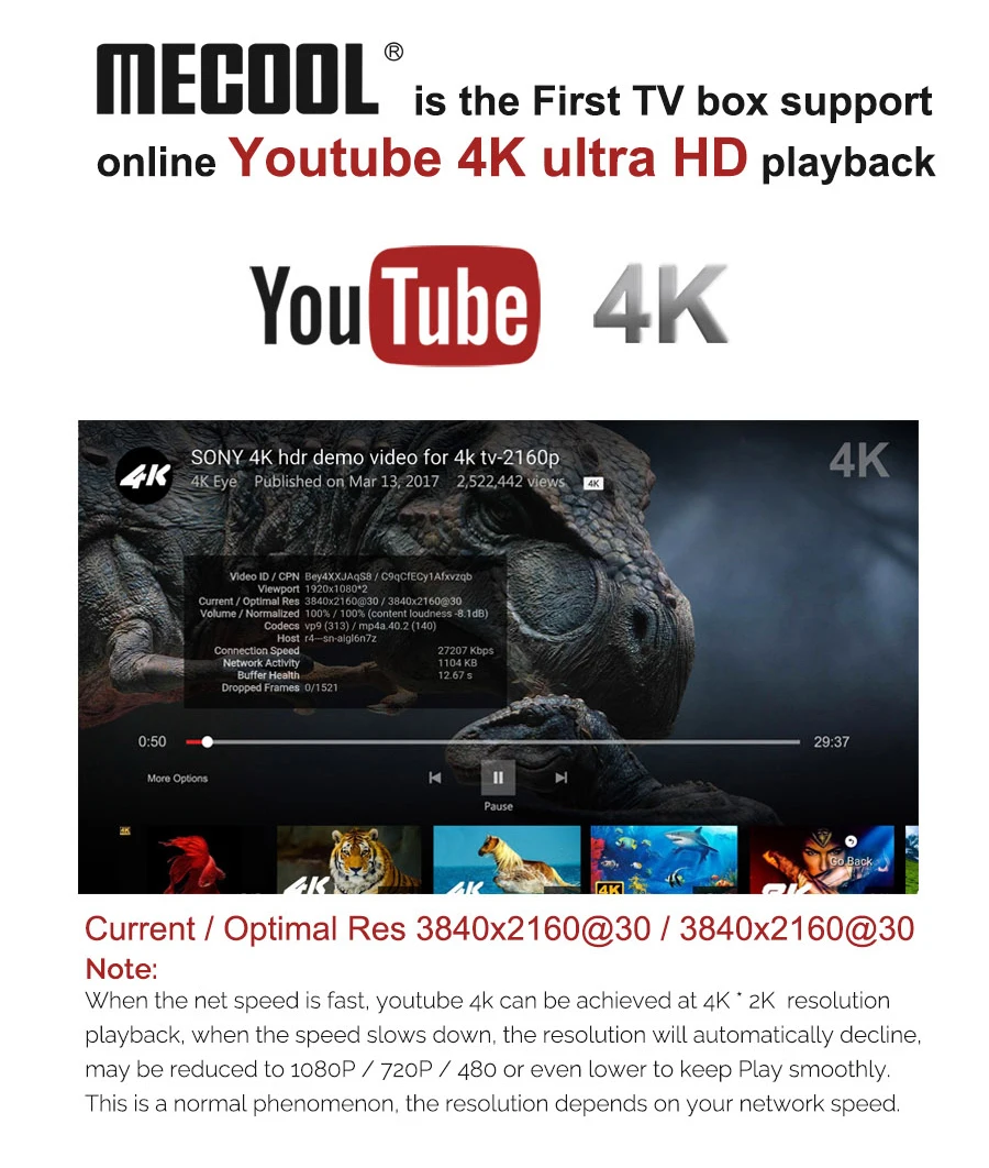 MECOOL M8S PRO L Smart tv Box Android 7,1 Amlogic S912 поддержка 4K H.265 3 Гб ram+ 16 ГБ 32 ГБ rom 5G WiFi tv Box с голосовым управлением
