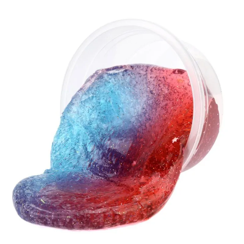 Новинка слизь пушистый красивый Цвет смешивания облако мягкими Шпатлёвки