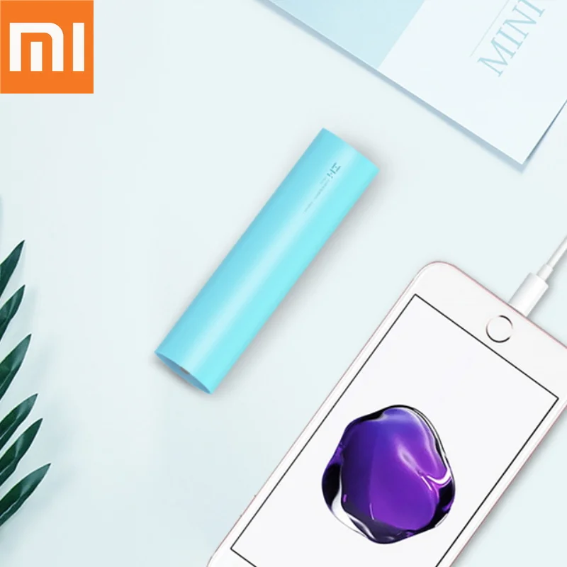 Оригинальный внешний аккумулятор Xiaomi ZMI Mini перезаряжаемый 18650 3000 мАч портативная