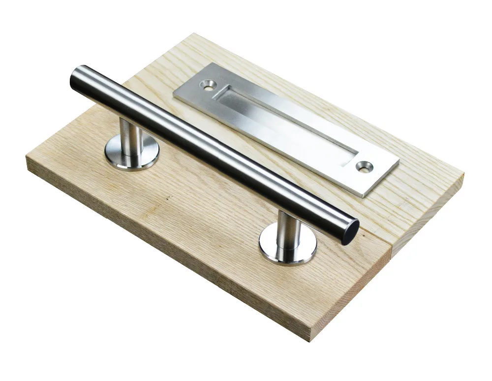 Ручка для двери сарая из нержавеющей стали 12 дюймов | Обустройство дома