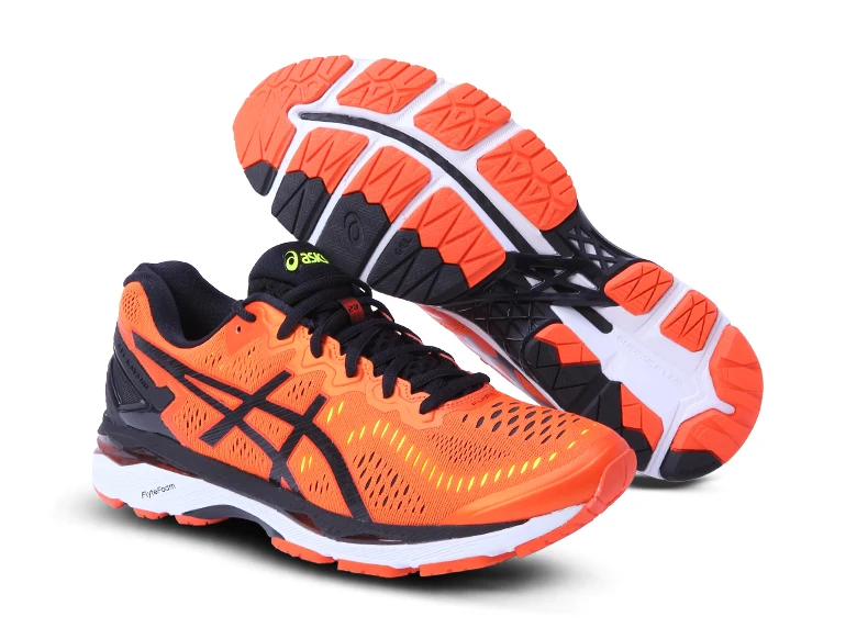 ASICS стиль жизни ASICS GEL-KAYANO 23 Мужская устойчивая обувь для бега спортивная обувь кроссовки для бега на открытом воздухе