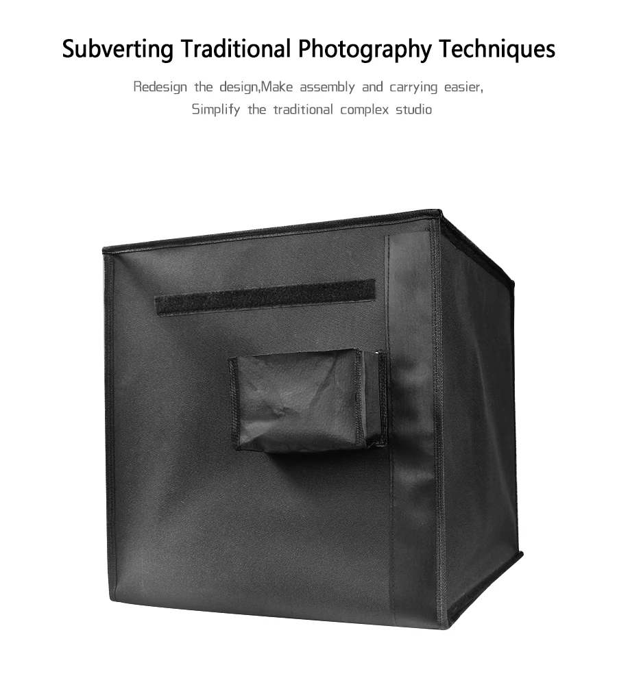 40x40 см Портативная фотостудия, мини-софтбокс с регулируемой яркостью, двойной светодиодный фонарь, коробка для фотосъемки, фон для съемки, палатка, комплект, вилка США
