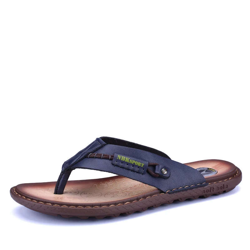 2017 Новое Прибытие Летом Прохладно Мужчин Шлепанцы Британский Стиль Пляжные