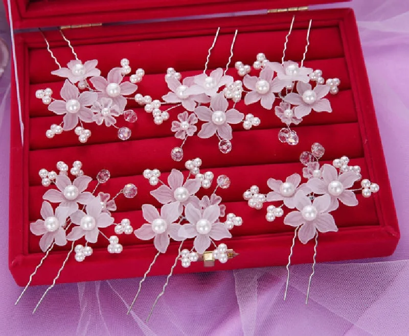 1 шт. заколки для волос с жемчугом|Украшения волос| |