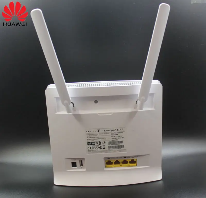 Разблокированный huawei B593 B593u-12 с антенной 4G LTE 100 Мбит/с CPE маршрутизатор с слотом для sim-карты 4G LTE маршрутизатор с 4 портами Lan PK B310