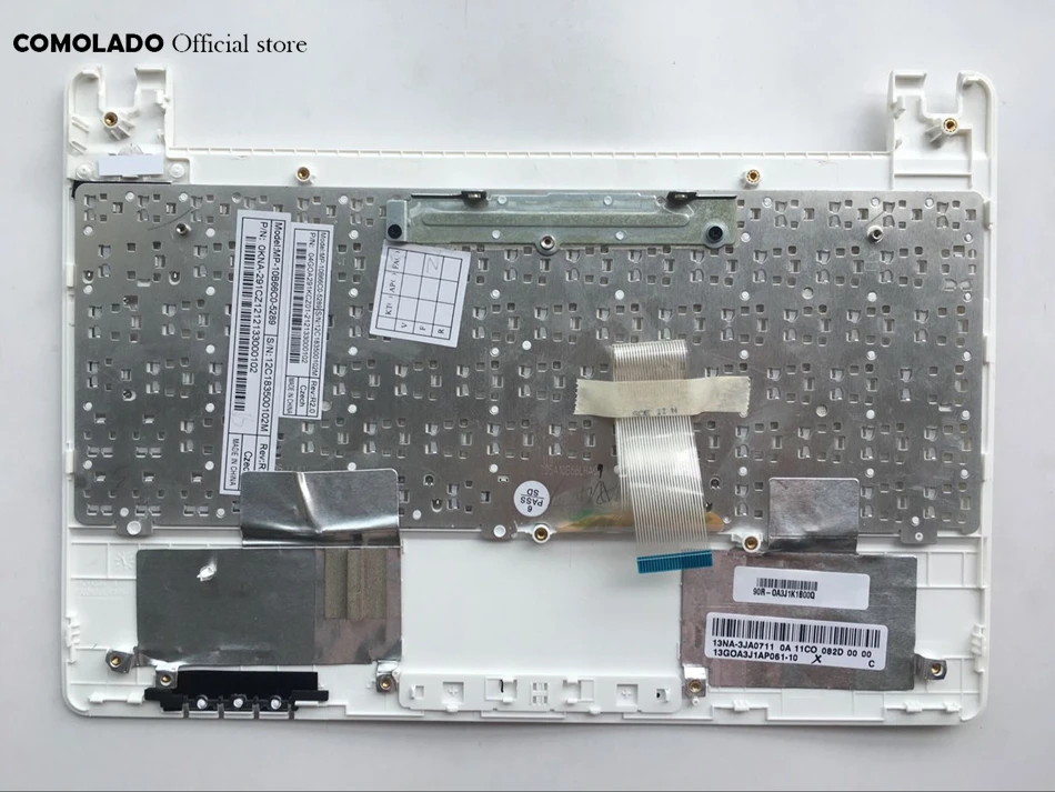 CZ Чешская клавиатура с C оболочкой для ASUS Eee PC X101H X101CH X101 черно-белая Раскладка |