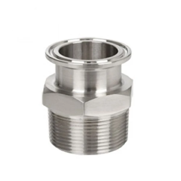 Санитарный 1,5 ''Tri Clamp x 11/2'' BSP Мужской адаптер S/S304 зажим конец Tri Clover