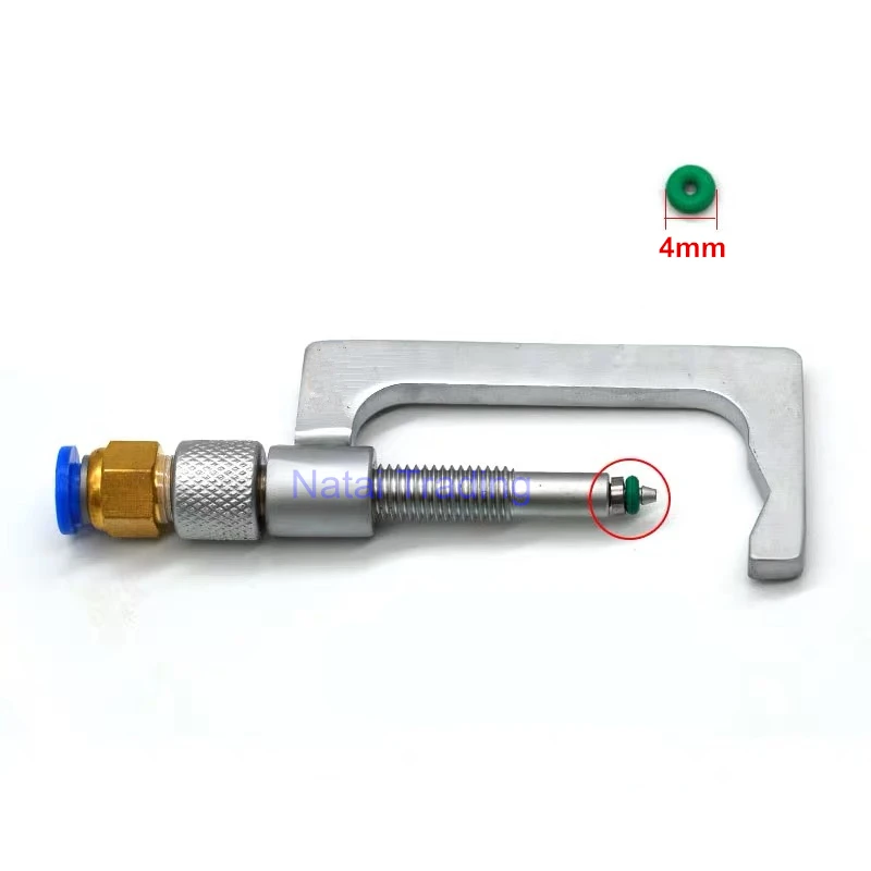 Универсальный дизельный зажим для инжектора common rail, инструмент для ремонта топливной форсунки, 4 мм уплотнительное кольцо для маслосборника и зажима