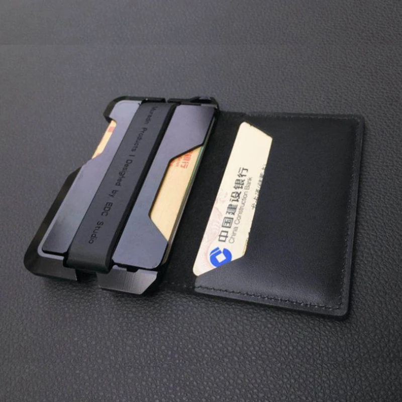 Новый дизайн алюминиевый металлический RFID держатель для кредитных карт из