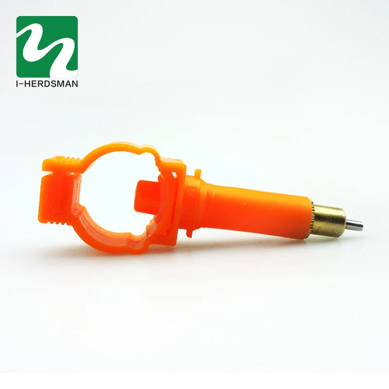 20 шт. медный материал кролик ниппель поилка Автоматическая соска подачи воды для