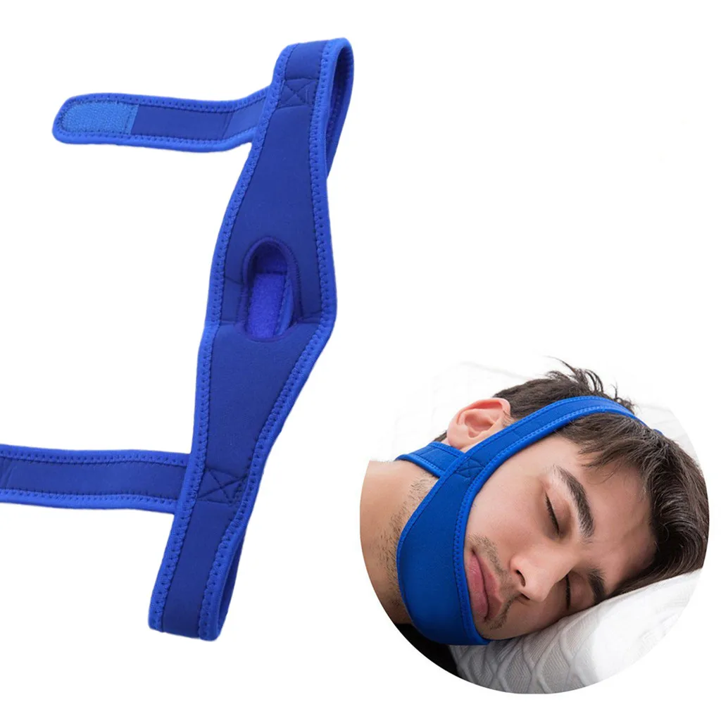 Для мужчин anti Snore ремешок для подбородка стоп храп пояс приступ апное во время сна Поддержка ремни для женщин, для ночного аппарат для сна инструменты Cpap маски JU11
