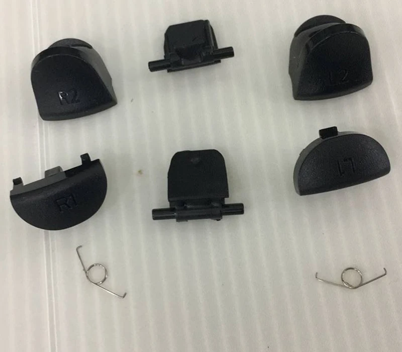 10 комплектов JDS-030 L1 R1 L2 R2 спусковой кнопки с Замена пружин для игровых приставок 4