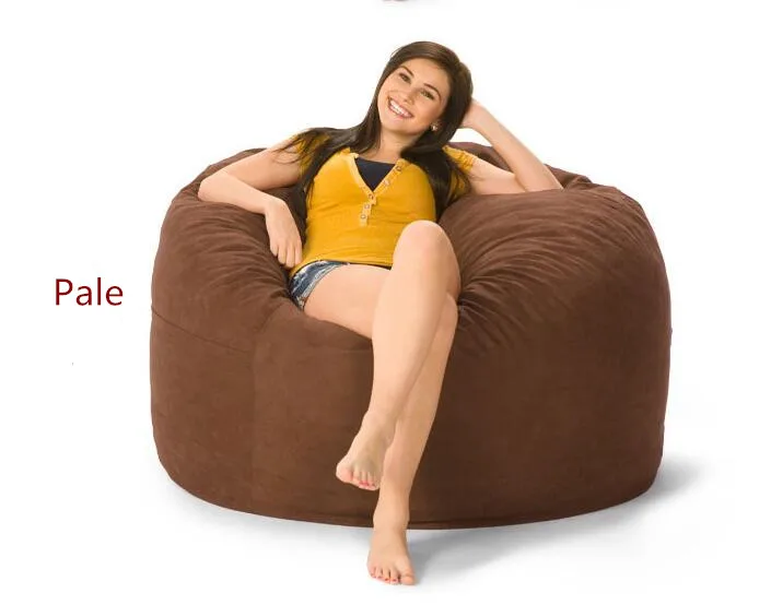 Сумки для бобов стул взрослых сумки чехол только размер 90x60 см|bean bag chair|large bean bagbean |