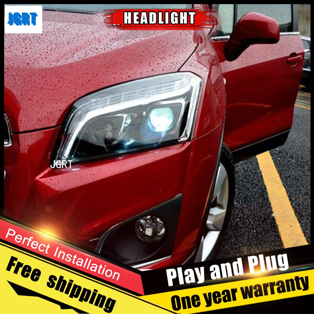 Автомобильные светодиодсветодиодный фары для Chevrolet Trax 2013 2016 светодиодный ные