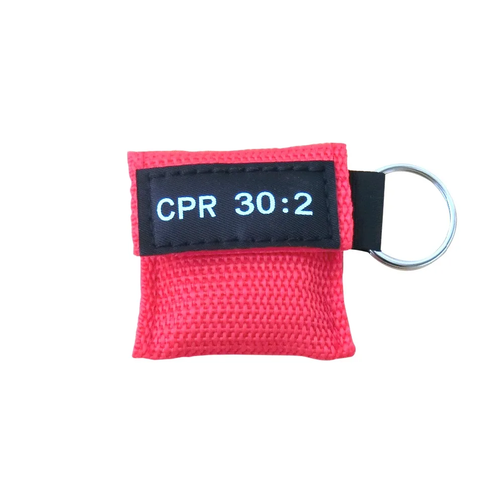 2 шт CPR маска CPR для лица Shiled с односторонним клапаном CPR 30: 2 реаниматорные маски первой помощи спасательный Тренировочный Набор инструмент для здоровья