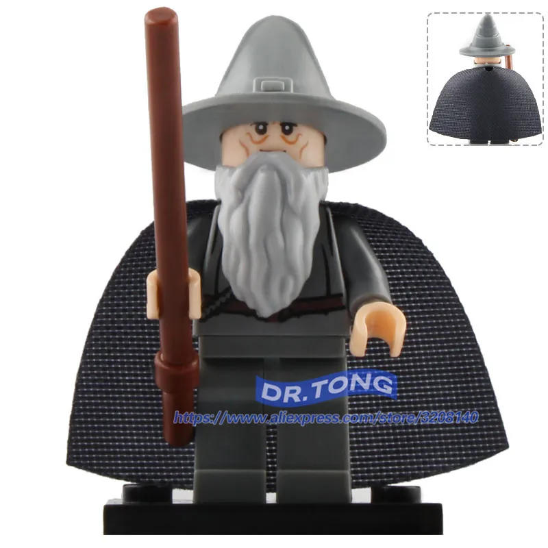 8 шт./лот PG8160 Samwise Gamgee Frodo Baggins Gandalf Radagast Saruman Beorn Властелин колец детские игрушки