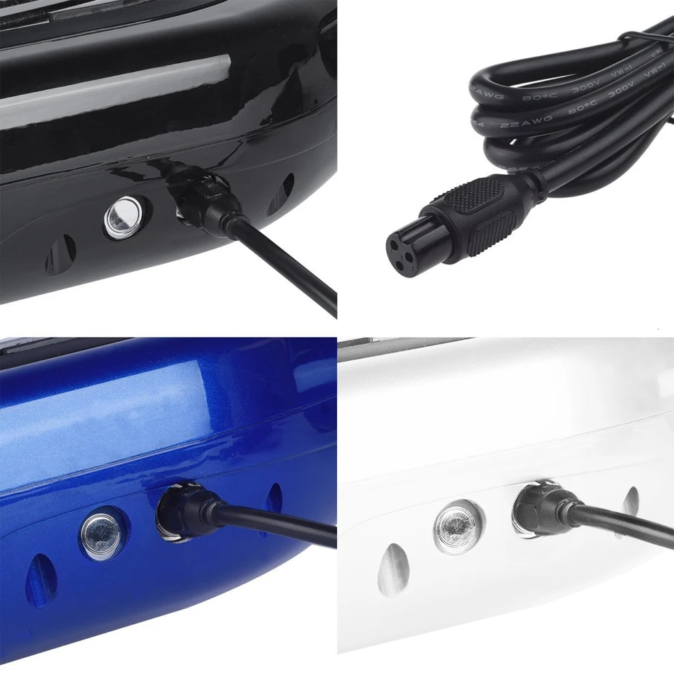 Белый скутер на ховерборде электрический мопед 2 колеса балансирующая доска