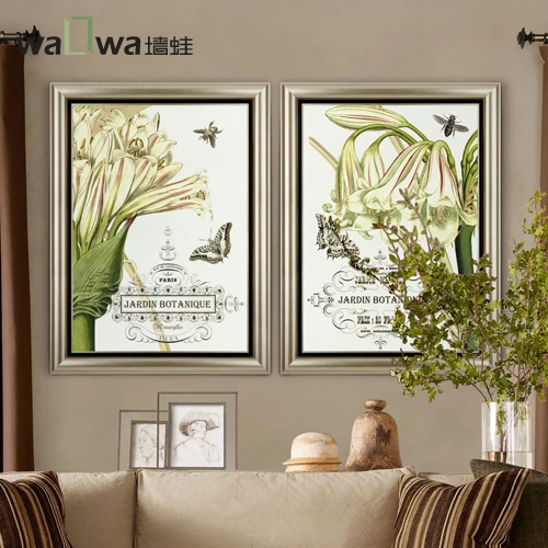 

The wall mural paintings of European frog mural painting decorative painting the living room sofa bedroom porch restaurant frame
