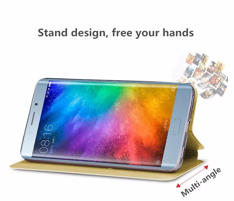 Xiaomi mi Note 2 флип-чехол MOFI Роскошный кожаный флип-чехол для mi Note 2 защитный полный Чехол mi Note2 coque funda 5,7''