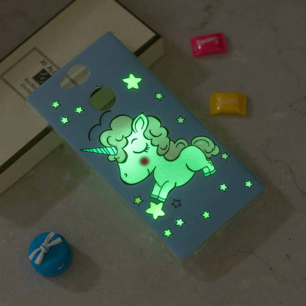 Luminous Case for coque Sony Xperia XA2 Dual Silicone Cover / L2 |