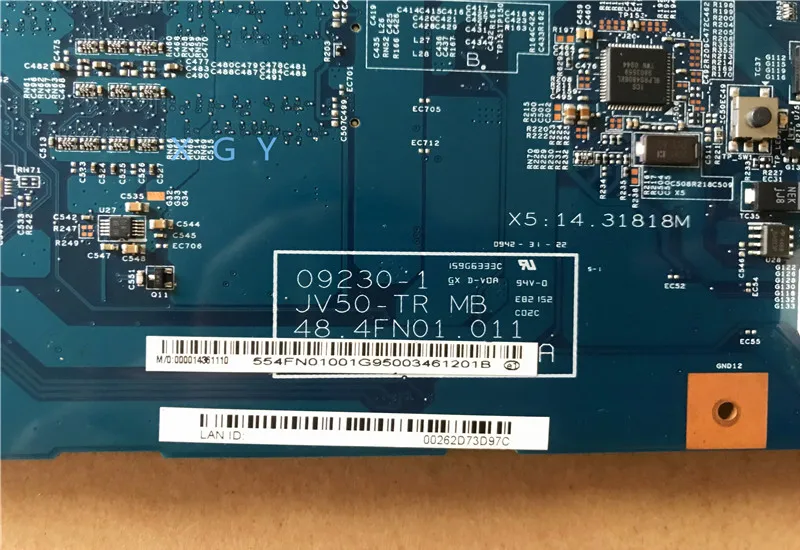 Материнская плата для ноутбука acer Asipre 09230 5542G DDR2 HD 5542 4500 test ok 100%-1 JV50-TR MB 488.4fn01. 011 |
