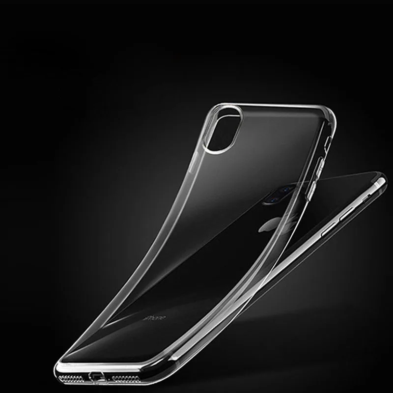 Высококачественный ультрапрозрачный чехол из ТПУ для Iphone X мягкий силиконовый