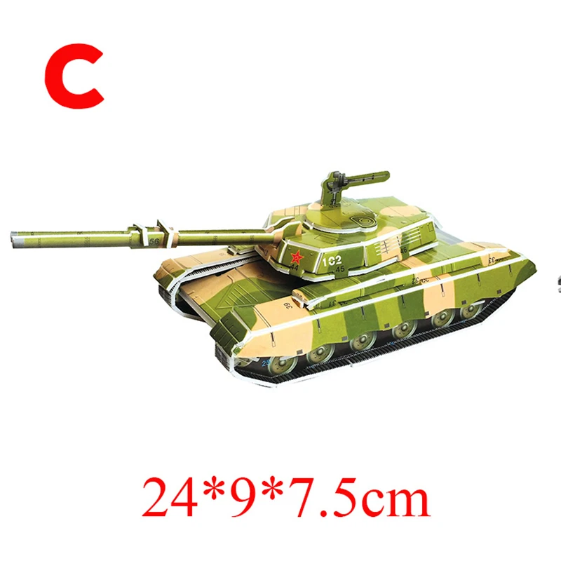 3D пазл сделай сам строительные игрушки карточка модель наборы для строительства