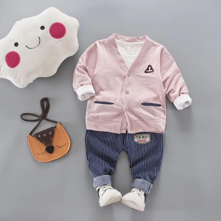 Детская одежда JIOROMY осень 2019 Новинка корейский хлопковый кардиган для молодых