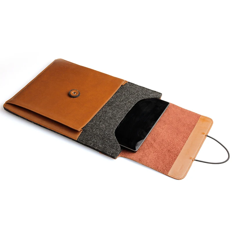 Microsoft Surface Pro 4/3 чехол Пояса из натуральной кожи и шерсти для MacBook 12 ноутбук джемпер