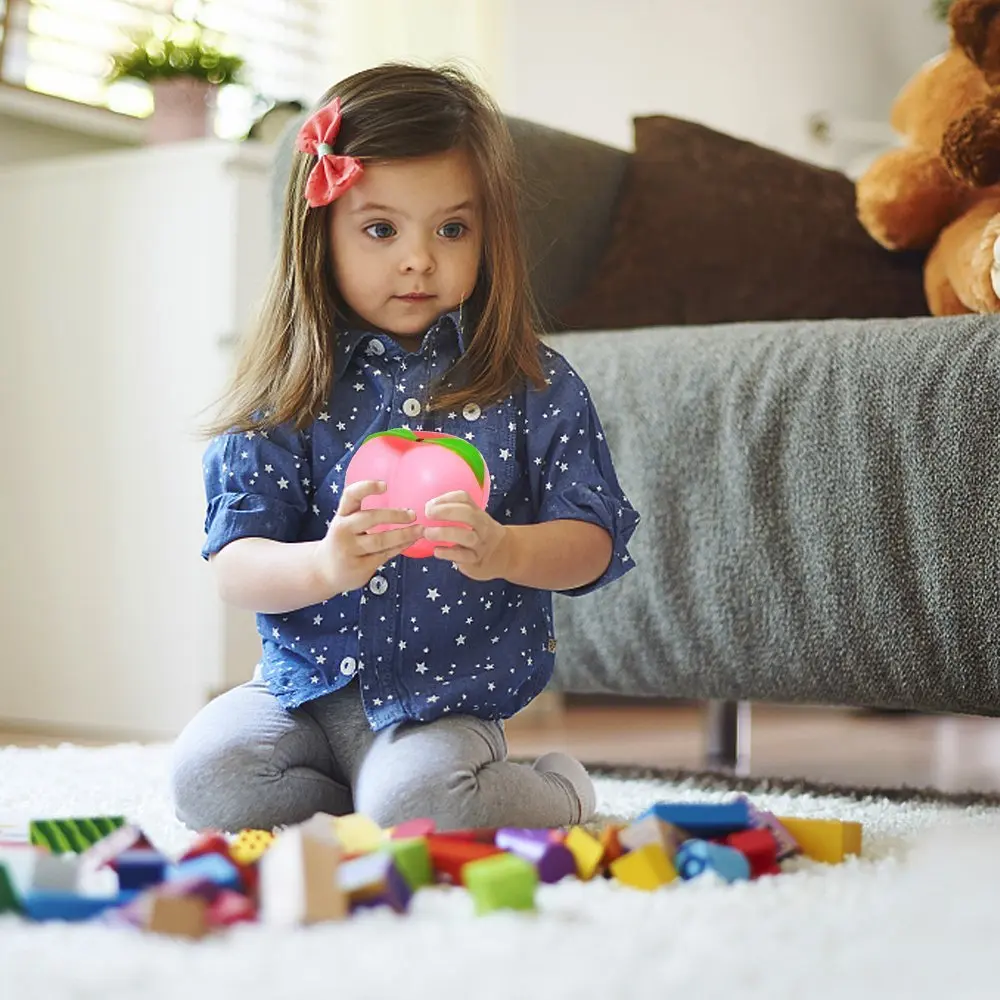 5 шт. в упаковке Детские антистрессовые игрушки фруктовая серия Kawaii сжимаемые Jumbo