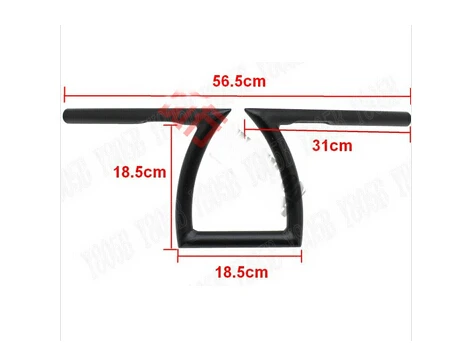 Черный мотоцикл 1 &quot25 мм руль Z Bars для Yamaha VStar 400 650 1100 1300 Virago Xv 250 535 750 Road Star Custom|xv