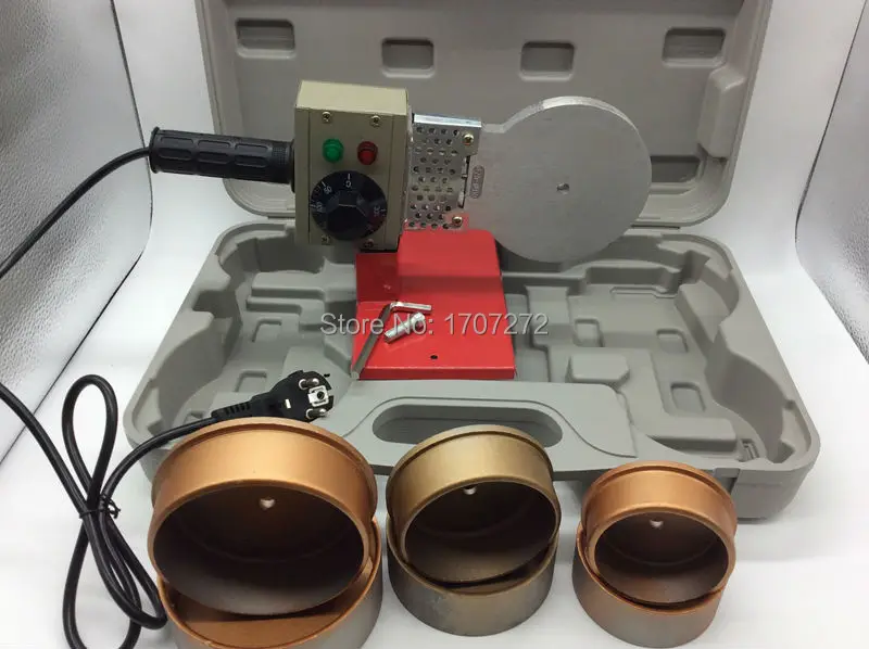 Пластиковый сварочный аппарат для контроля температуры труб ppr AC 220V 1500 W 75-110mm