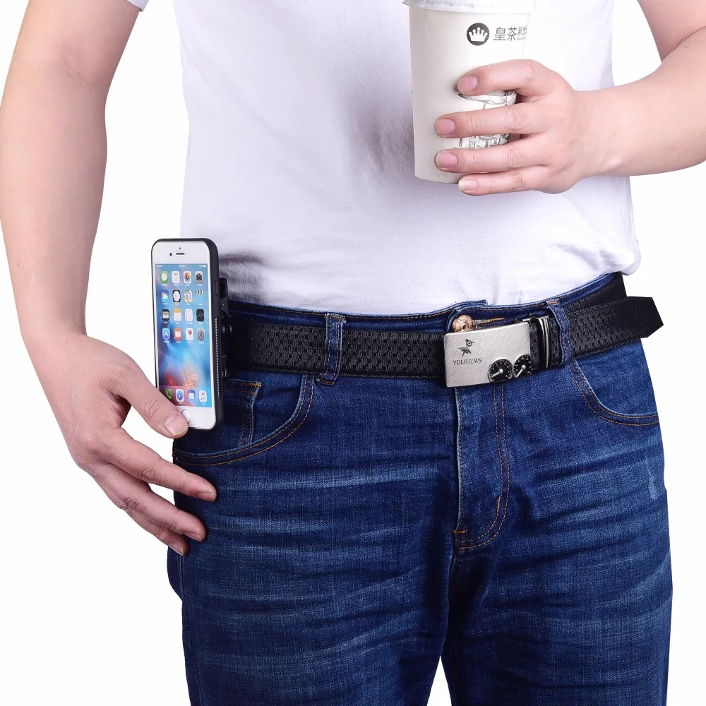 

Universal cell phone Belt Clip for iPhone X xr xs max iPod note9 S9+ S10+ xiaomi magnetic sport Mobile Holster waist Belt holder
