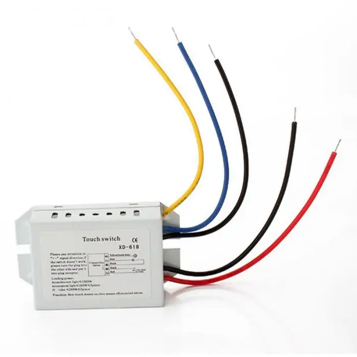 Профессиональное освещение 220V On/Off сенсорный переключатель для Светодиодный светильник трубы XD-618 M25