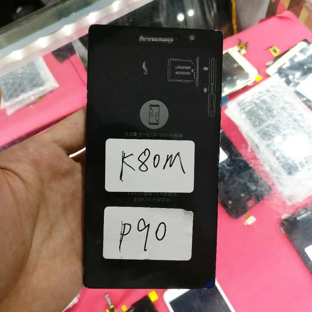 ЖК-дисплей с сенсорной панелью и дигитайзером в сборе для Lenovo K80 K80M P90 | Мобильные